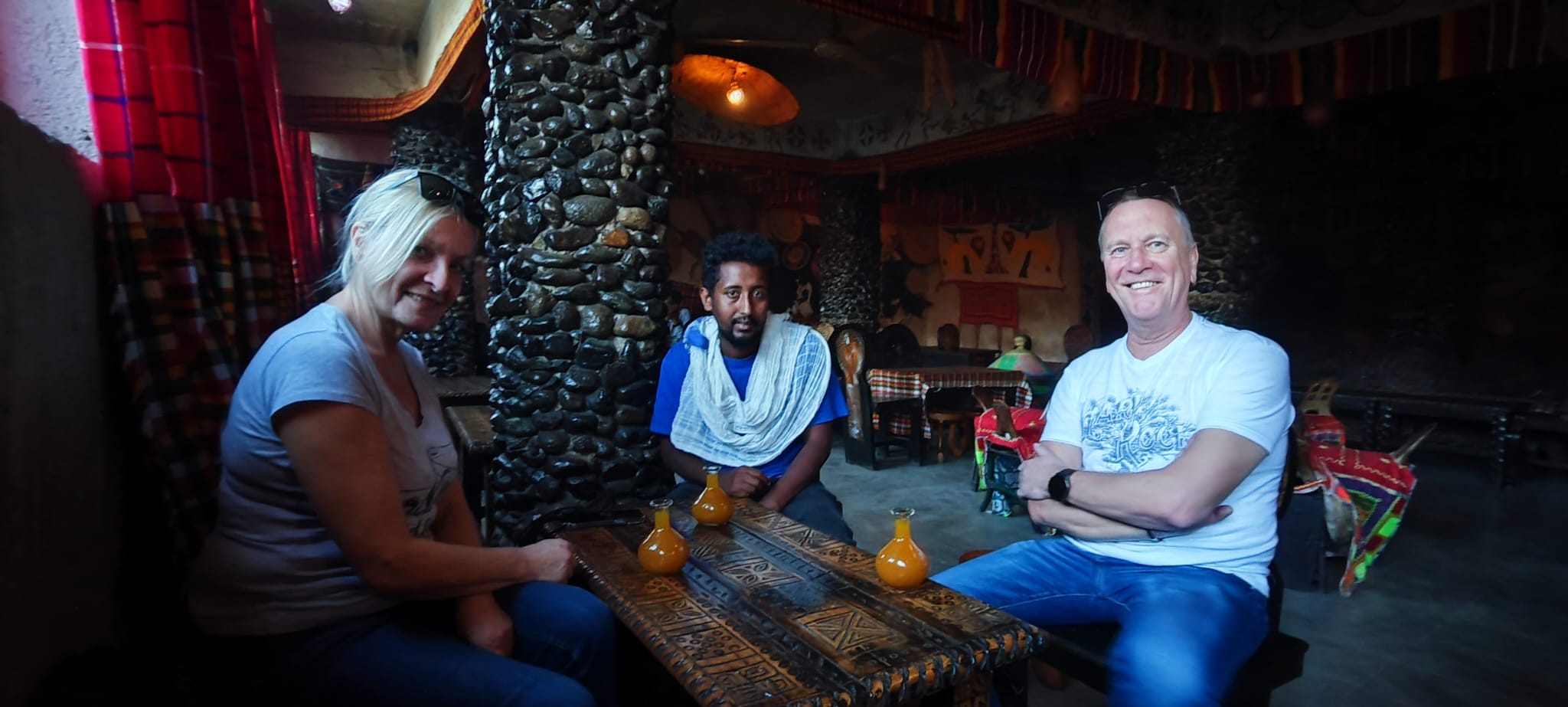 Travelers exploring Ethiopia with RohaTours, Christmas 2024